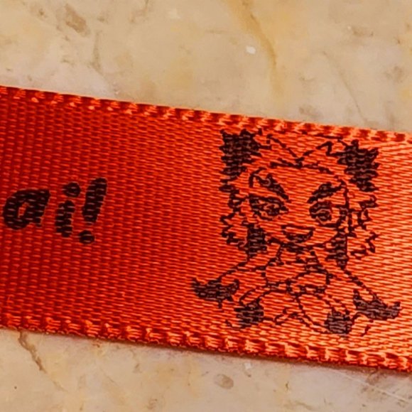 Printed Ribbons - Red - Rengoku - 20 metres - Picture 5 of 6